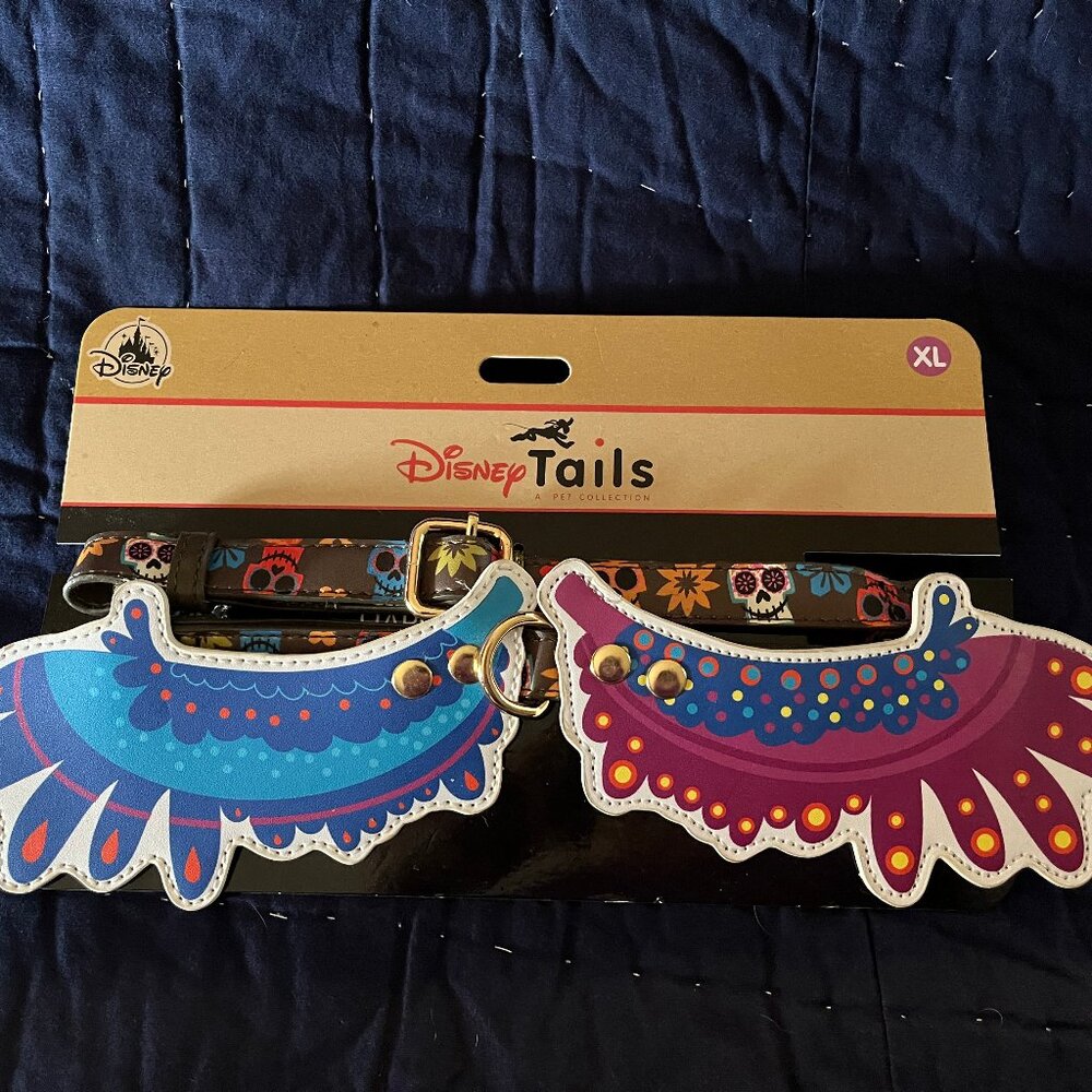 NWT Disney Tails Pixar’s Coco Dog Harness w/ removable Alebrijes Wings